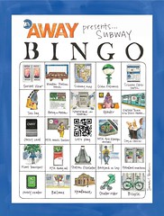MTA Away Unveils Subway Bingo Game