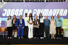 Prefeito Fuad Noman na abertura dos Jogos da Primavera das escolas da rede municipal de Belo Horizonte