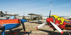 Exhibición de aviones clásicos