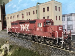GMD SD40-2 CP EXPRESSWAY 5742