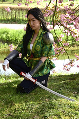 180421 Haarzuilens - Elfia 2018 - Green Ninja with the Sword #