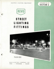 Revo Electric - catalogue 18, section 6, c1955 - Street Lighting Fittings