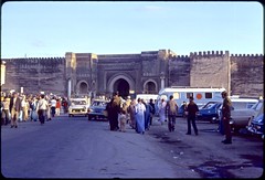 Boîte de diapositives Kodachrome Volubilis Meknès décembre 1981