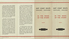In the wake of the storm : East Coast Main Line closure, August 1948 : British Railways