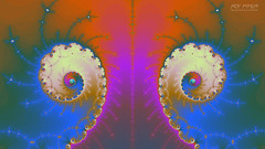 GIMP Mandelbrot Fractal Wallpaper