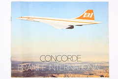 Braniff Concorde Brochure | 1979
