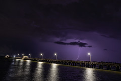 Lightning at Ballast Point Pier (2)