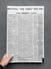 Printing the Times, 1785–1953