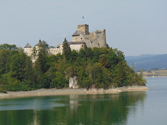 Castle Dunajec in Niedzica, Pieniny.