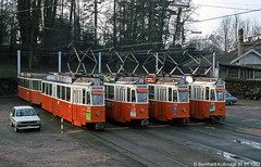 Genève (Genf) Straßenbahn 1982, 1998, 2005 und 2011