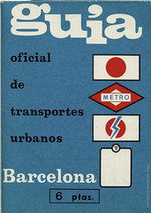 Guia Oficial de transportes urbanos de Barcelona : 1966