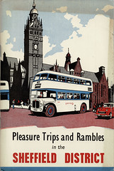 Pleasure Trips and Rambles in the Sheffield District : Sheffield Corporation Transport, c1958