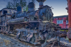 Old Trains at the Snoqualmie Railway Museum - October 14, 2022