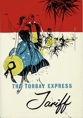 British Railways, Western Region : British Transport Catering : the Torbay Express tariff, 1960