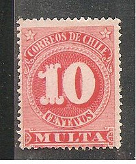 Stamps from Chile