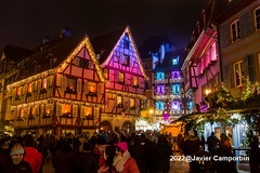 Mercados navideños en Alsacia. Diciembre 2022.
