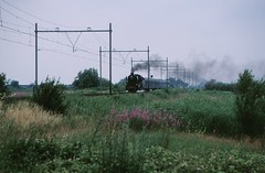 Jubileumritten 150 jaar spoorwegen, langs de lijn; juli-september 1989.