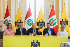020123 Alcalde Rafael López Aliaga brinda conferencia de prensa