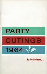 British Railways, London Midland Region : Party Outings 1964 booklet