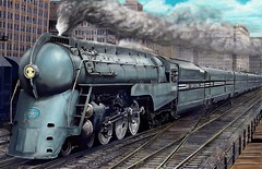 New York Central Railroad Artist Paintings
