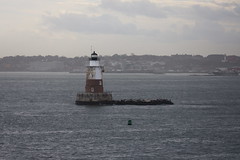 Robbins Reef Light from the Anthem of the Seas - (Bayonne, New Jersey) - November 6th, 2022