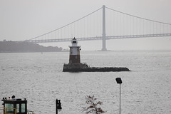 Robbins Reef Light from the Anthem of the Seas - (Bayonne, New Jersey) - November 6th, 2022