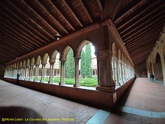 Le couvent et l'église des Jacobins - Toulouse le 20 octobre 2022