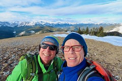 2023 January 24 -  Prairie Mountain winter summit hike