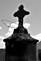 Cemitério de Tainhas em preto-e-branco