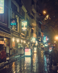 Singapore evening streets