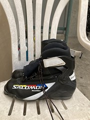 2023-01-26 FREE Kombi (Classic & Skate) XC Ski boots Euro size 43 (Salomon mount NOT nnn)