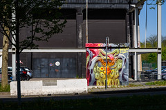 S 28_23 STRASBOURG: Street Art au Rhénus, avant démolition