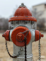 Hydrant icicles