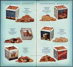 Crawford's Biscuits catalogue and price list, 1936