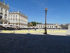 Nancy, capitale des Ducs de Lorraine. Visite du 16 au 19 mai 2022