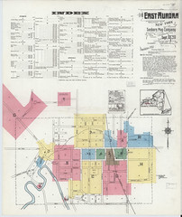 Sanborn Maps - East Aurora NY - 1920