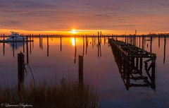 Great Kills Harbor sunrise - Staten Island, New York