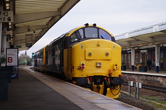 Class 37 (37418) & (975025) 'Caroline' in Middlesbrough (15.02.2023)