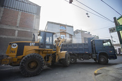 300123 MML realiza limpieza de desmonte en Barrios Altos