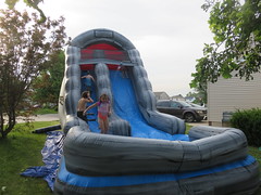 Slide Party at Neighbors' - June 18, 2021