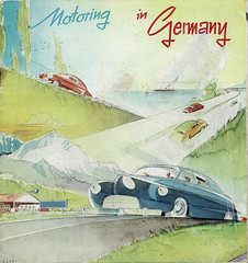 Motoring in Germany : tourist brochure, 1951