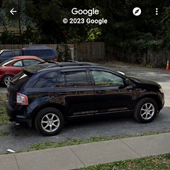 Ford Edge & Lincoln MKX On Google Maps Streetview