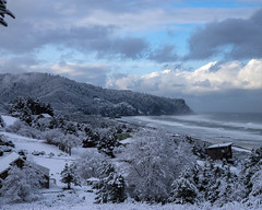 Cascade Head - One Snow Day - February 23, 2023