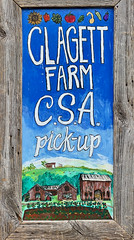 Clagett Farm C.S.A. pick-up by Elissa Plantz