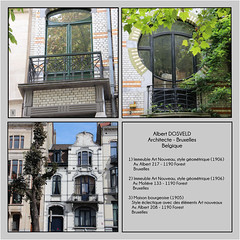 77. BRUXELLES Art Nouveau / Arch. Albert DOSVELD (-/-)