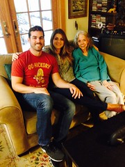 Katie, Matt & Mama, Oct 2015