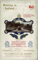 Burrow's RAC motoring handbooks, c1914