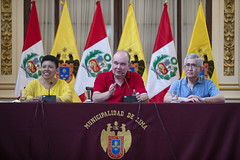 110323 Alcalde Rafael López Aliaga se reúne con congresistas y funcionarios ante fenómenos climáticos