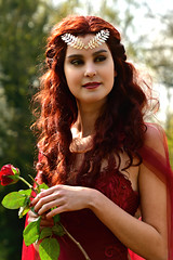 190414 Haarzuilens - Elfia 2019 - The Girl with the Red Rose #