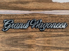 Jeep Grand Wagoneer badge